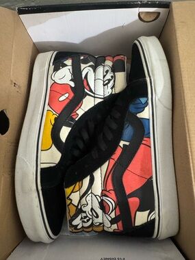 Vans High-Top Sneakers Mickey Mouse Multi-Color
